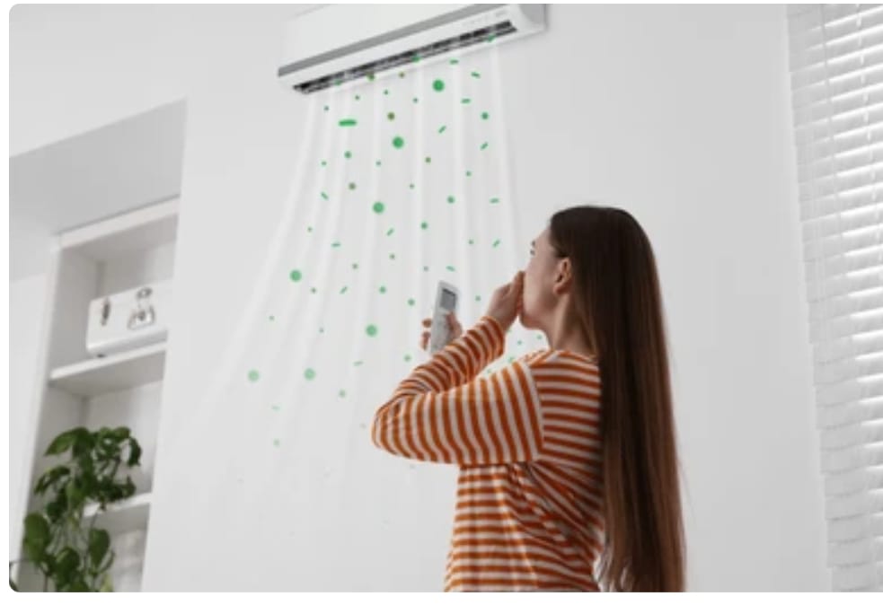 split AC health risks Qatar